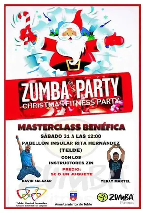 MASTERCLASS ZUMBA 31 DICIEMBRE 2016