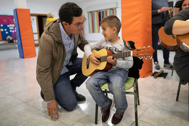 Pablo Rodr&iacute;guez en un momento del encuentro