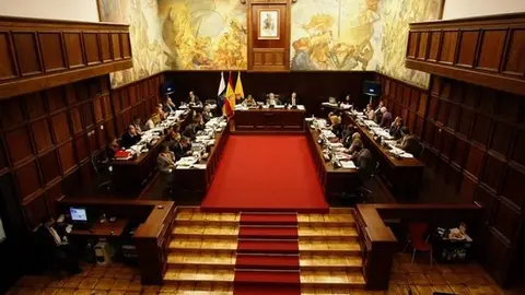Imagen de archivo del Pleno del Cabildo de Gran Canaria