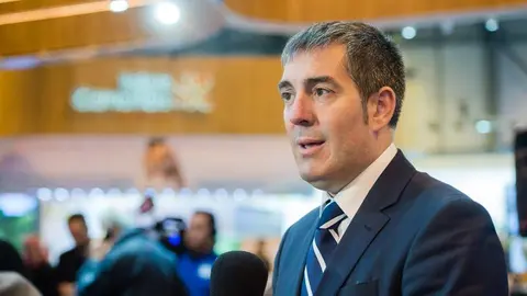 Fernando Clavijo en Fitur