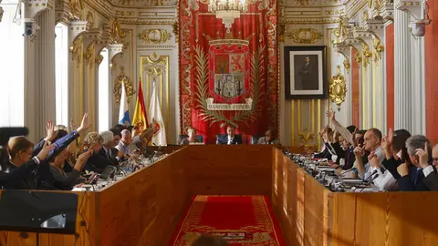 Pleno del Ayuntamiento de Las Palmas Gran Canaria