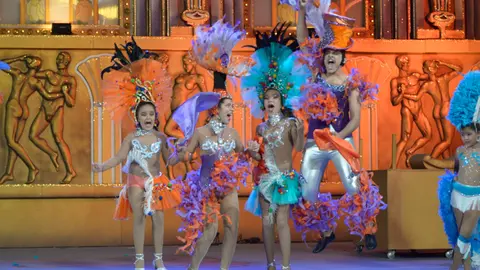Cubatao primeros ganadores del Carnaval de Los locos a&ntilde;os 20