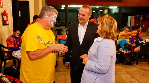 El Alcalde con las Murgas