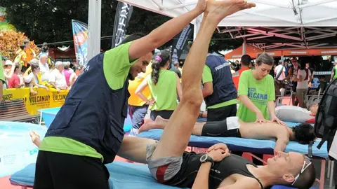 Masaje post-carrera
