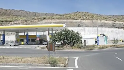 Gasolinera en Jin&aacute;mar (Foto archivo)