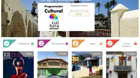 PANTALLA DE INICIO WEB DE TELDE