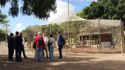 INAUGURACI&Oacute;N DE LA NUEVA JAULA PARA LAS AVES DEL PARQUE DE SAN JUAN5