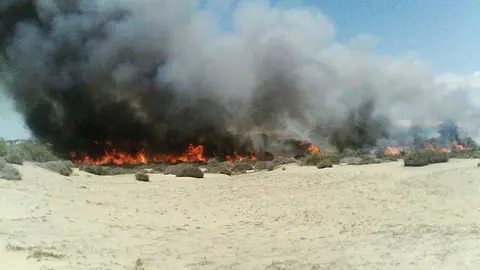 incendio dunas