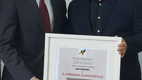 Fernando Clavijo Escuela Luj&aacute;n P&eacute;rez