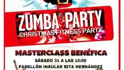 MASTERCLASS ZUMBA 31 DICIEMBRE 2016